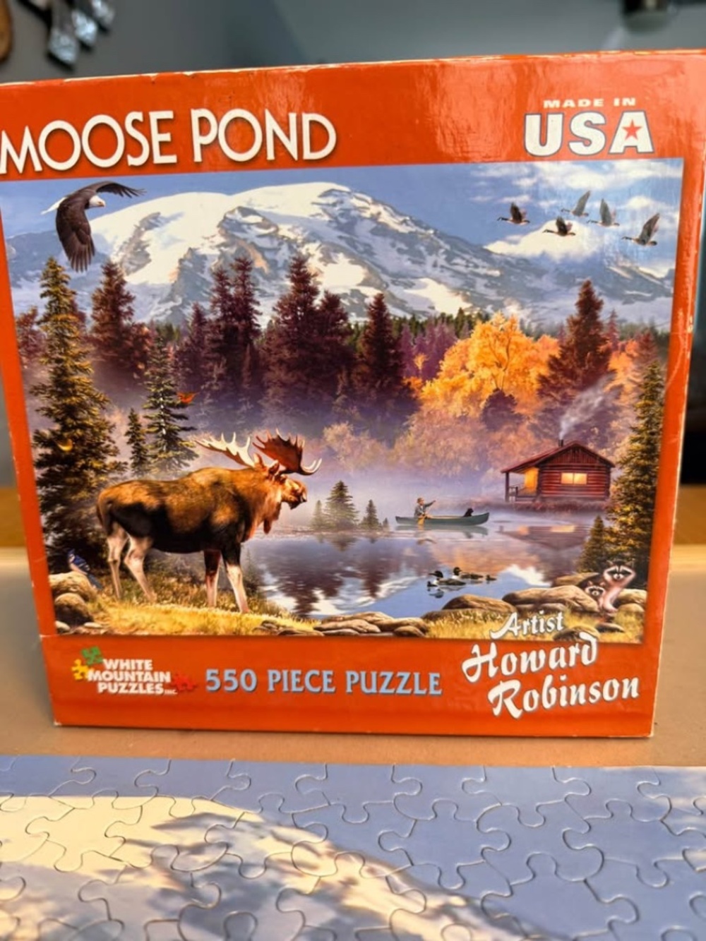 White Mountain Nature puzzle - Picture 2 of 2